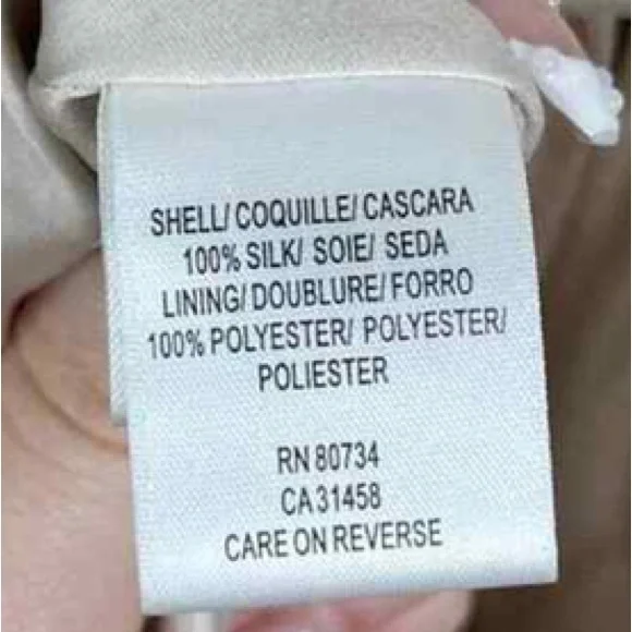 BCBG Max Azria vapor/champagne pleated bodice one shoulder silk gown - Size 4 - Picture 4 of 6